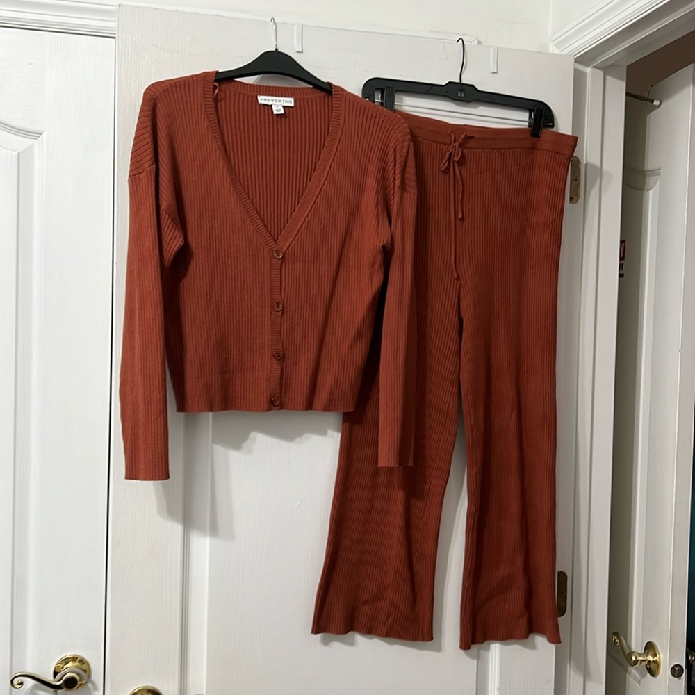 Matching Loungewear Knit Set